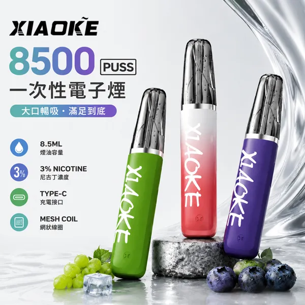 一次性電子煙-梟客XIAOKE-8500 一次性電子煙-梟客XIAOKE-8500